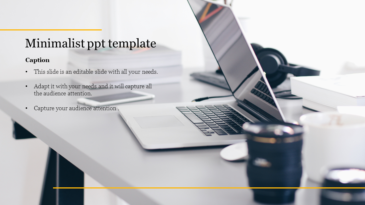 Editable Minimalist PPT Template Designs Presentation